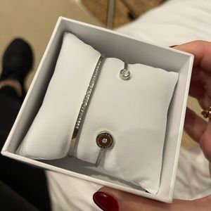 Sterling silver Michael Kors bracelets brand new!